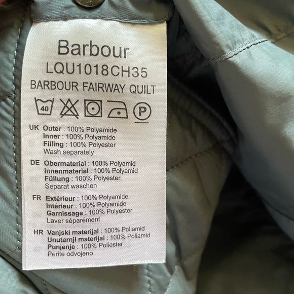 Barbour Fairway Quilted Jacket - Picture 6 of 6